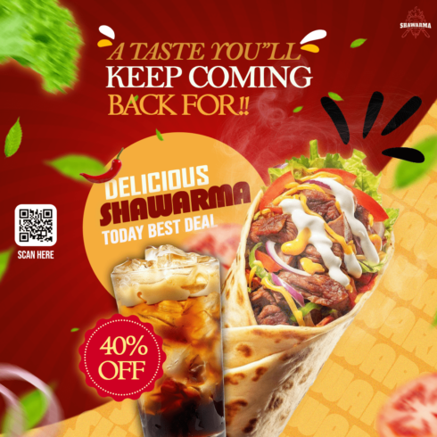 "100% Flavor 0% Boring Food Poster Master Bundle Now Available!": cover image.