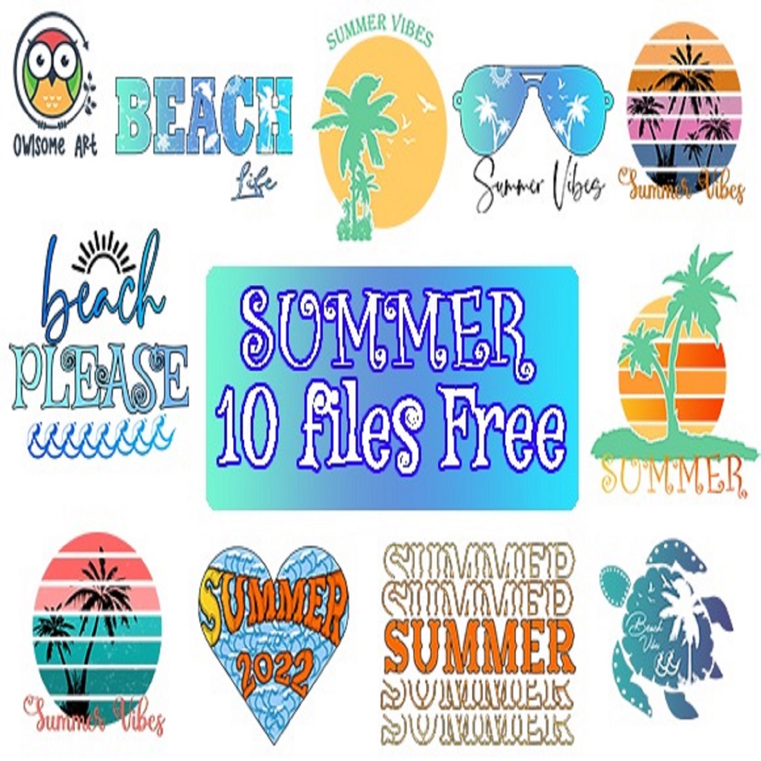Summer Bundle Free Sublimation cover image.