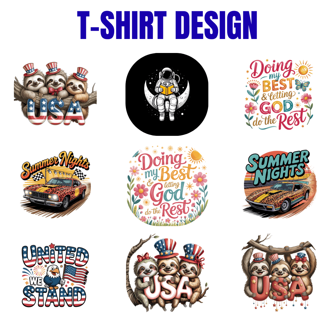 superhero-inspired t-shirt svg bundle – 14 bold vector designs for print & sublimation preview image.