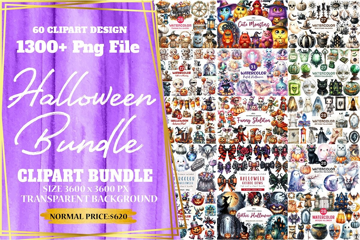 the big halloween clipart png bundle bundles 125841545 1 copie 2 795
