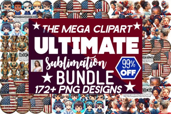 the mega sublimation clipart bundle graphics 123049025 1 1 580x387 407