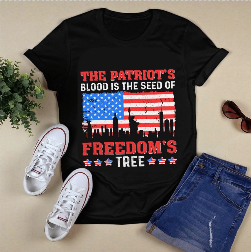 the patriots blood is the seed of freedoms tree 436