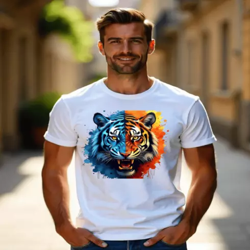 Tiger Men Designs PNG Formant cover image.