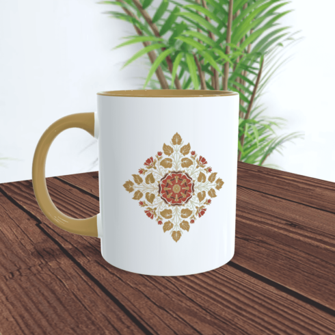 Beautiful Customizable Ceramic Mug cover image.