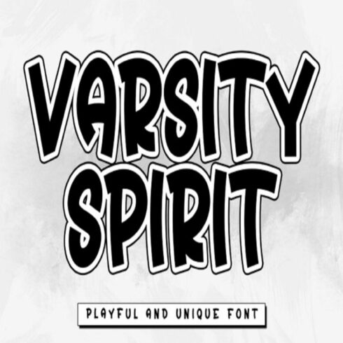 Varsity Spirit Font cover image.