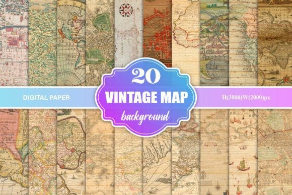 vintage map on wooden texture ba 245