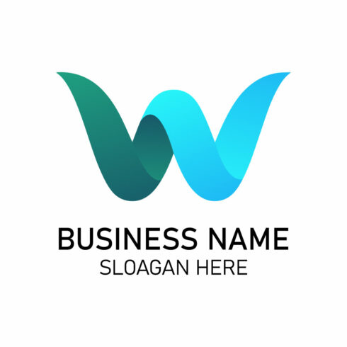 Gradient Ribbon "W" Logo cover image.