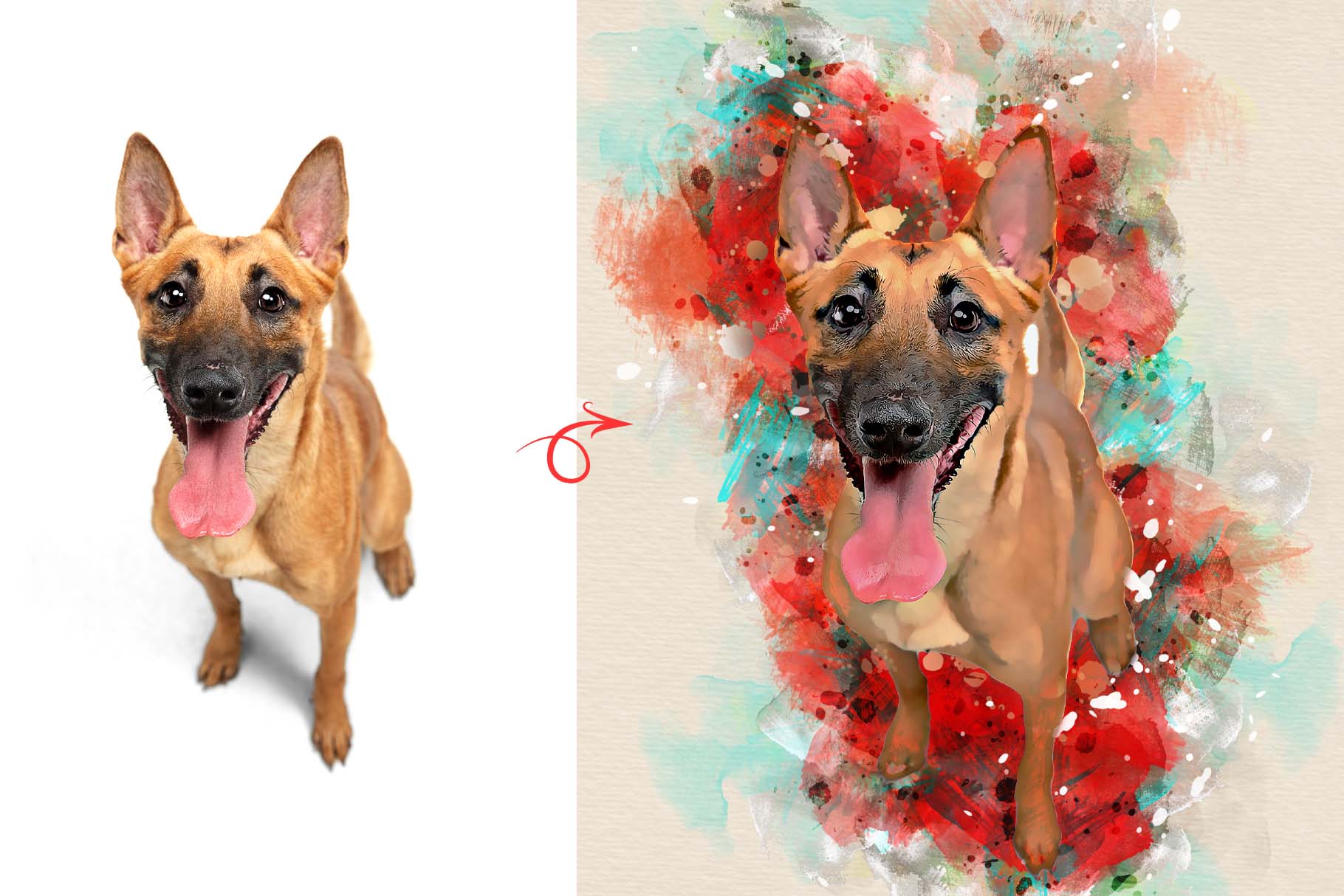 watercolor art photoshop action 6 389