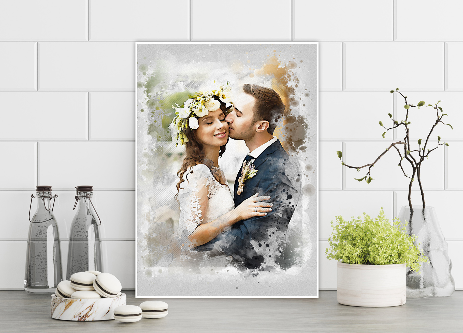 wedding watercolor brush art 11 572