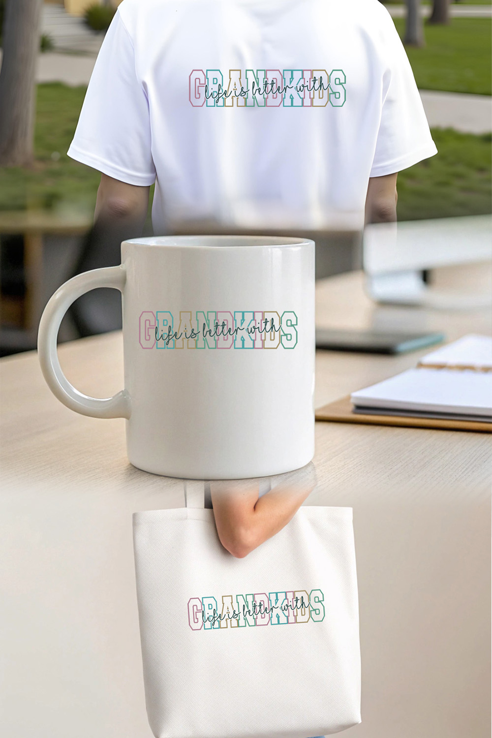 fun and loving graphic design ideal for proud grandparents and gift items graphic design pinterest preview image.