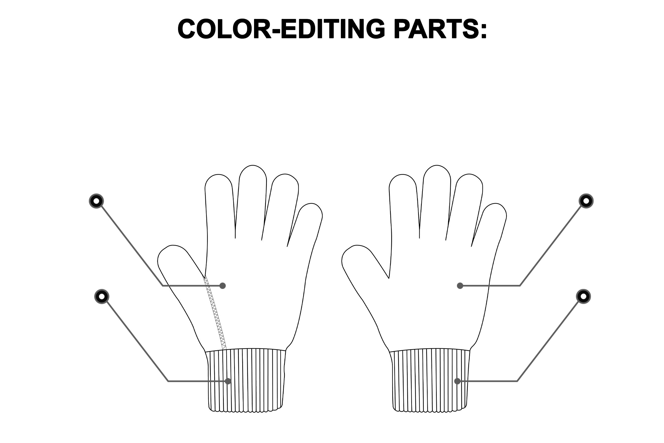 wool gloves 3 485