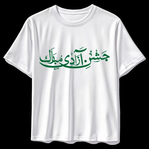 "14 August Pakistan Independence Day T-Shirt Design | Patriotic Graphic" cover image.