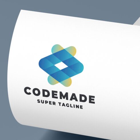 Abstract Code Connection Logo cover image.