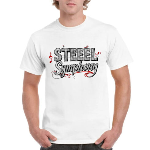 Steel Symphony Music T-Shirt Vintage Band Tee cover image.