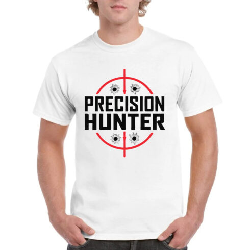 Precision Hunter Target Crosshair Sniper Shirt cover image.