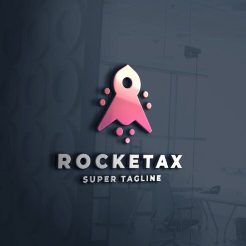 Red Rocket Startup Logo cover image.
