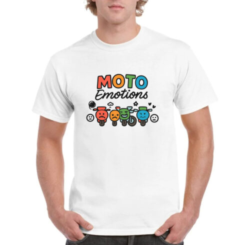 Moto Emotions Motorcycle T-Shirt Biker Funny cover image.