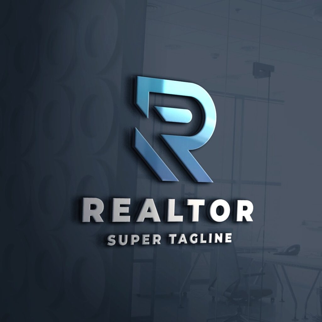 Realtor R Graphic Realtor Letter R Logo - MasterBundles