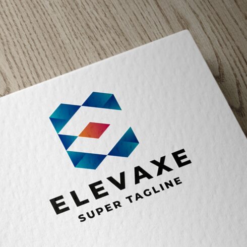 Square E Letter Logo cover image.
