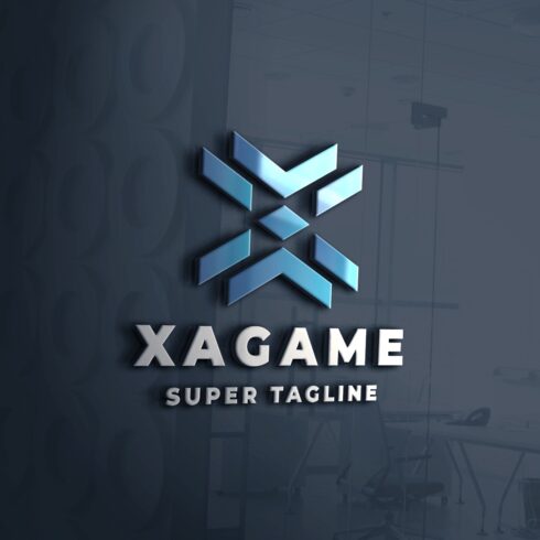 Xagame Letter X Logo cover image.