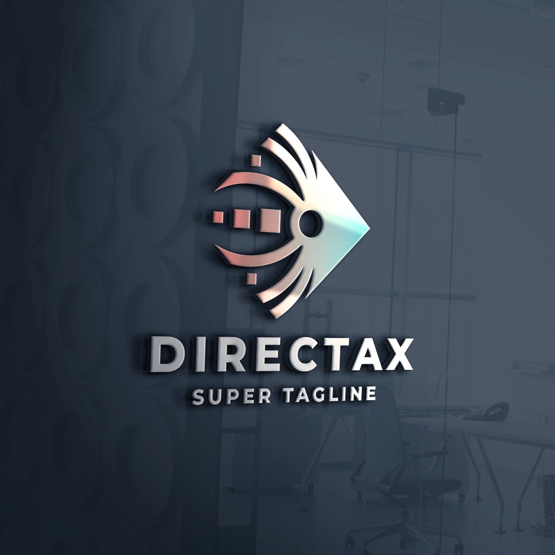 Abstract Digital Arrow Logo - MasterBundles