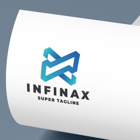Infinax Abstract Loop Logo cover image.