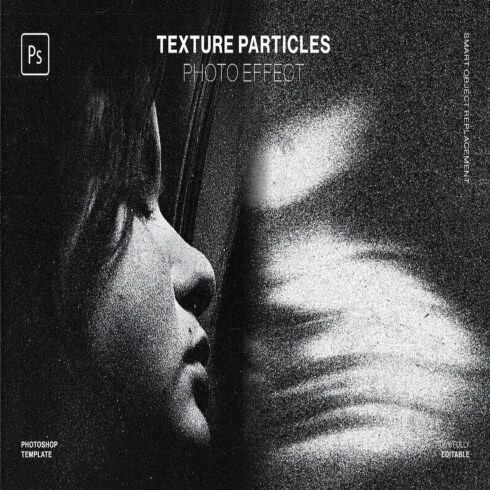Texture Particles Photo Effect cover image.