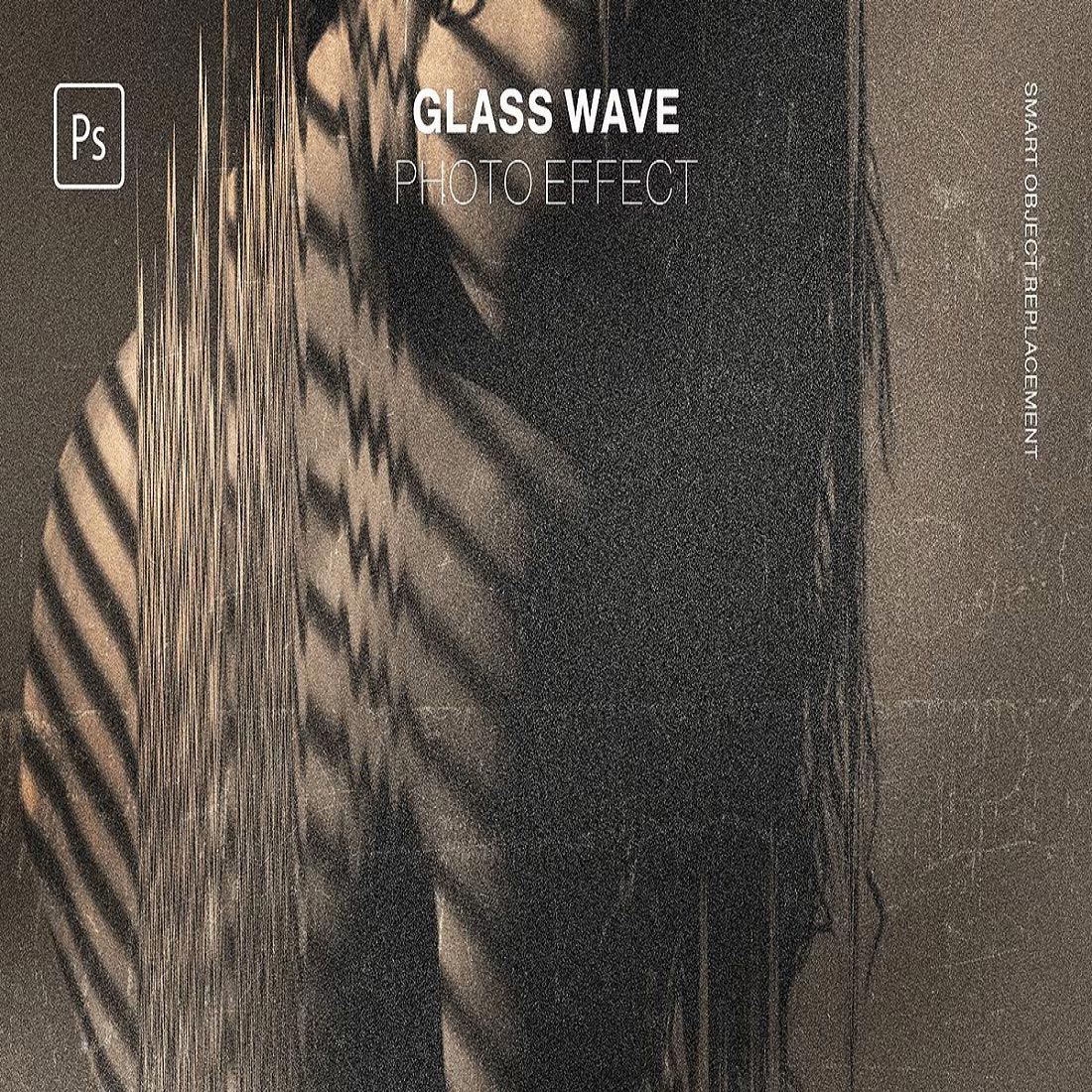 Glass Wave Photo Effect - MasterBundles