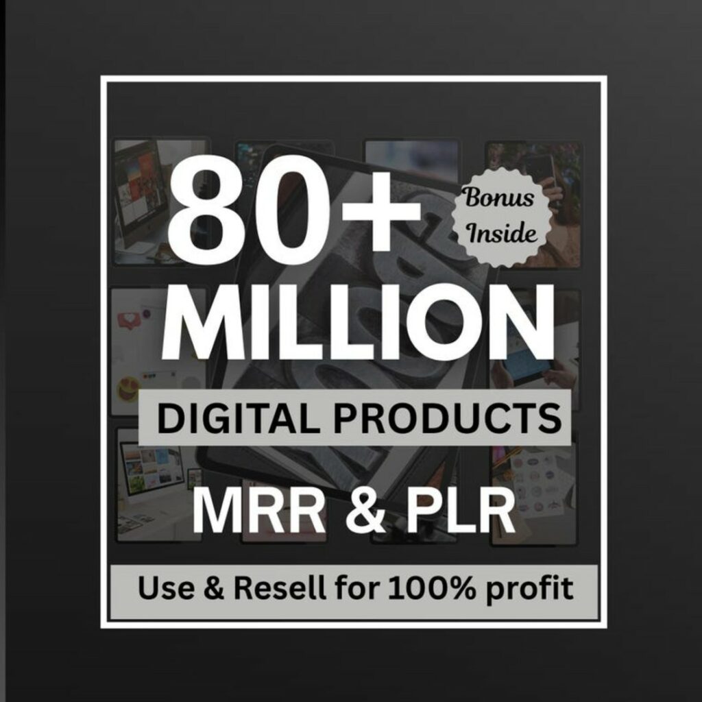 80+ Million Resell Digital Products Bundle Ideal for Passive Income ...