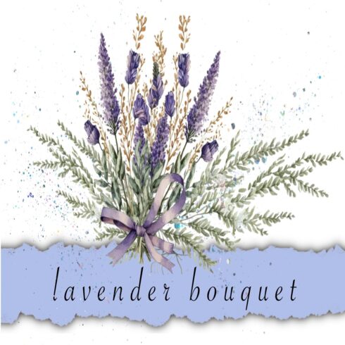 Lavender Floral Bouquet cover image.