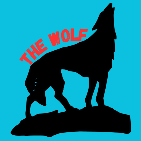The Wolf new T-Shirts design cover image.