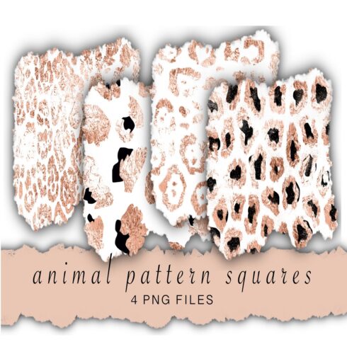 Animal Pattern Squares - Logo and Design Elements cover image.
