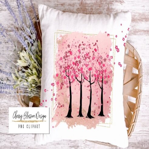 Cherry Blossom Trees Design cover image.