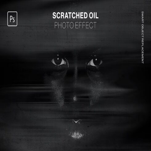 Scratched Oil Photo Effect cover image.