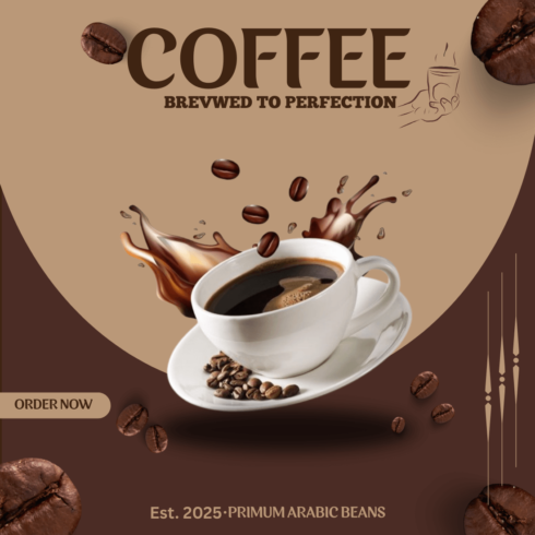 Coffee Calligraphy Poster cover image.