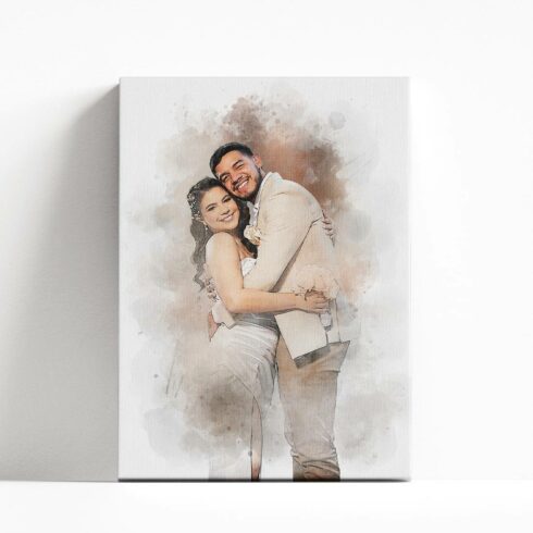 Family Watercolor Painting Art cover image.