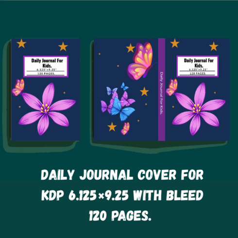 KDP _Daily _ Journal _Cover cover image.