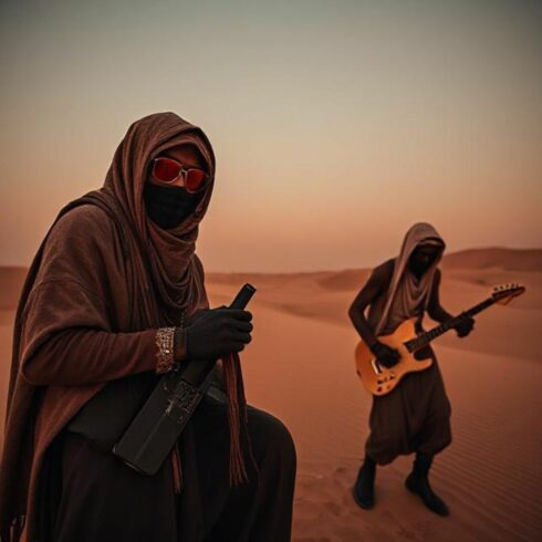 Desert Mirage ā Saharian Trap Beat cover image.