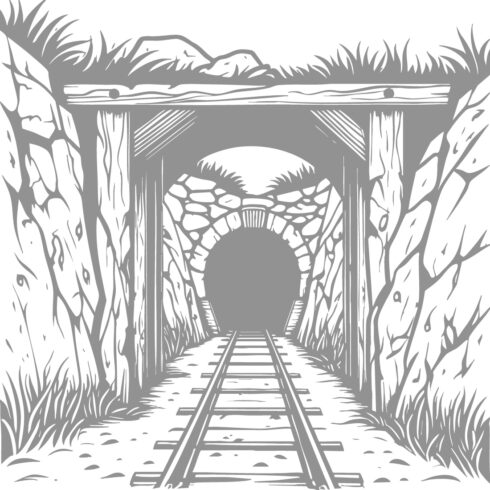 Mine Tunnel Entrance cover image.