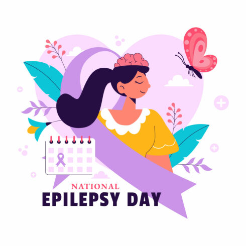 10 National Epilepsy Awareness Month Illustration cover image.