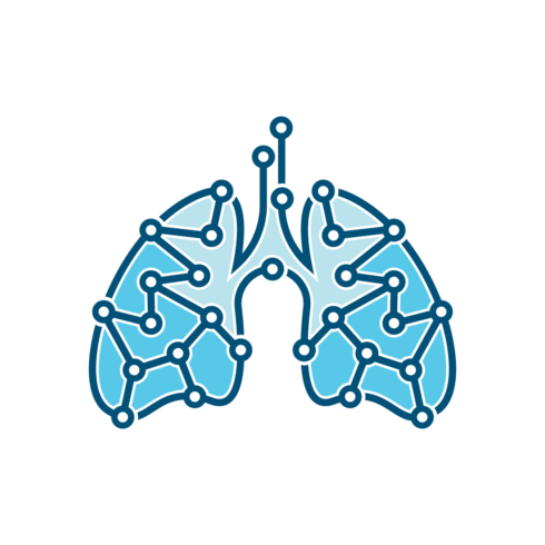 Lungs Tech Logo Design cover image.