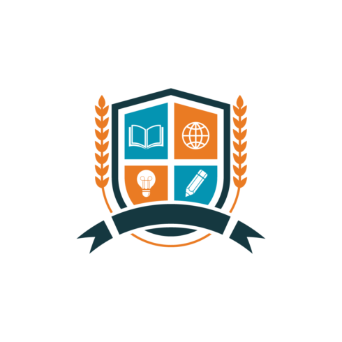 Education University Logo Template cover image.