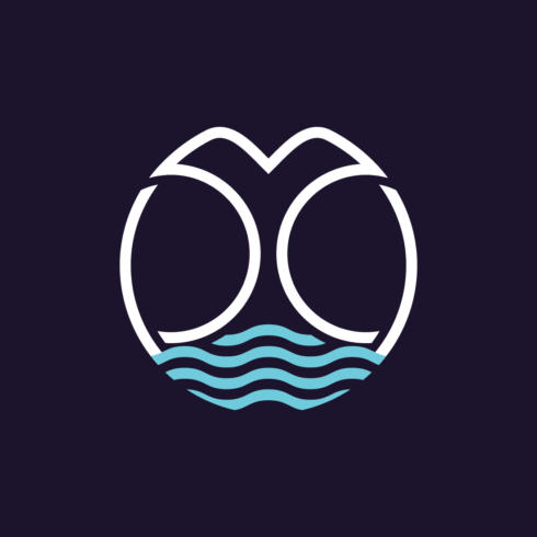Whale Tail Logo Template cover image.