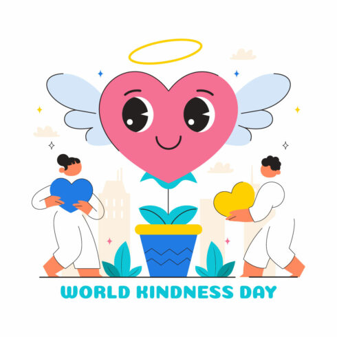 10 World Kindness Day Illustration cover image.
