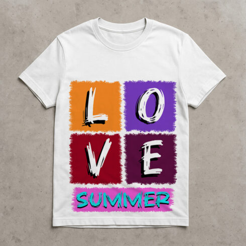 Love Summer T-Shirt cover image.