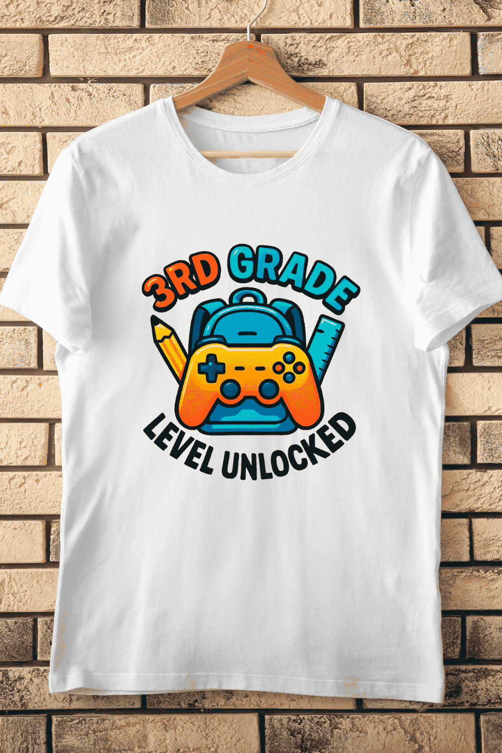 Third Grade Graduation Celebration T-Shirt Design pinterest preview image.