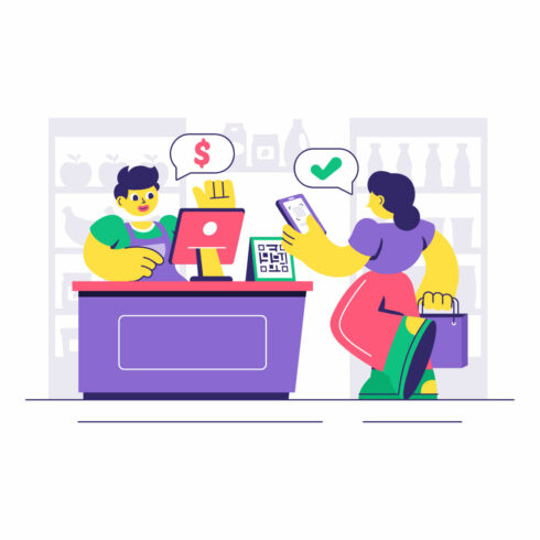 10 Mobile Payment Illustration cover image.