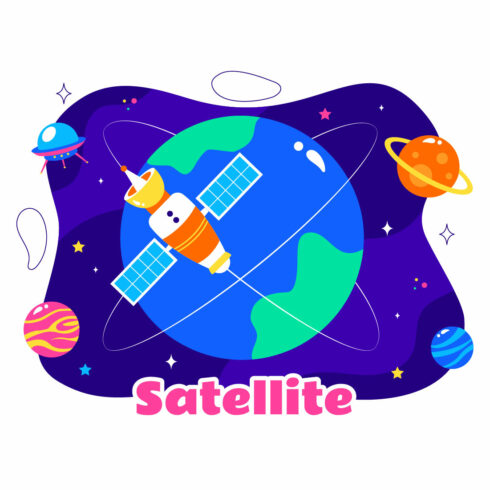 10 Satellite Internet Technology Illustration cover image.