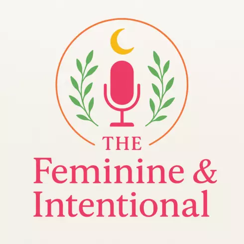 Logo for Bloom with Intention – feminine, growth-focused, and mindful cover image.