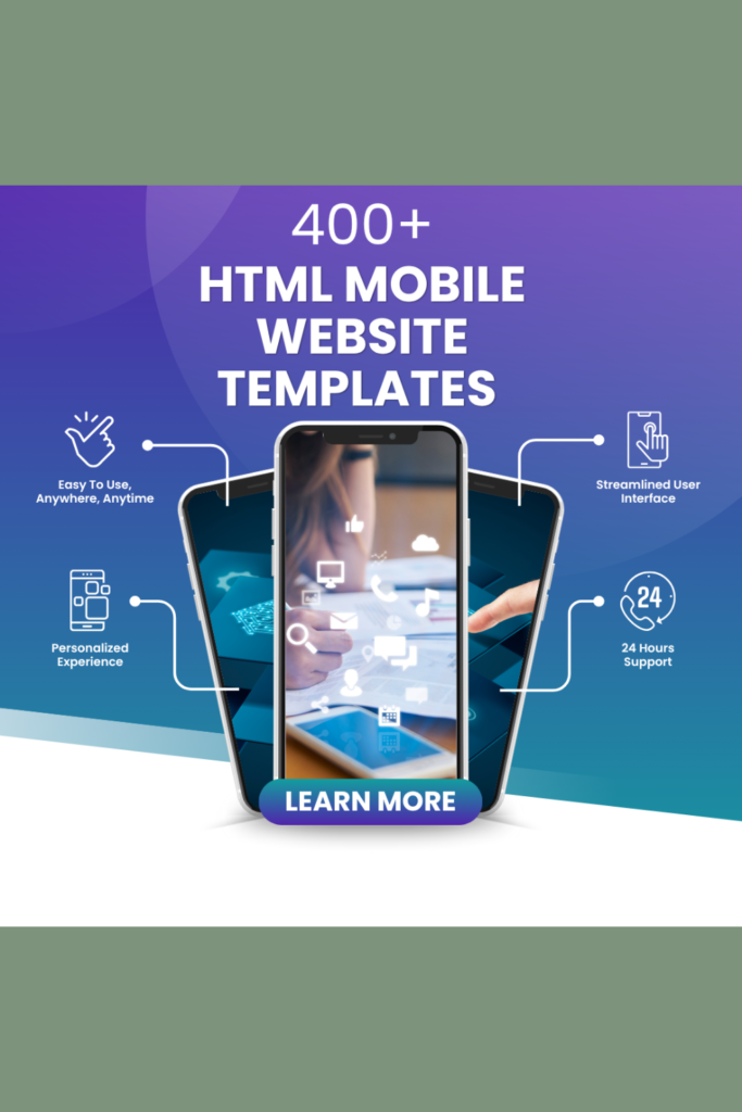 400+ HTML Website Templates Bundle | Responsive & Editable Templates ...